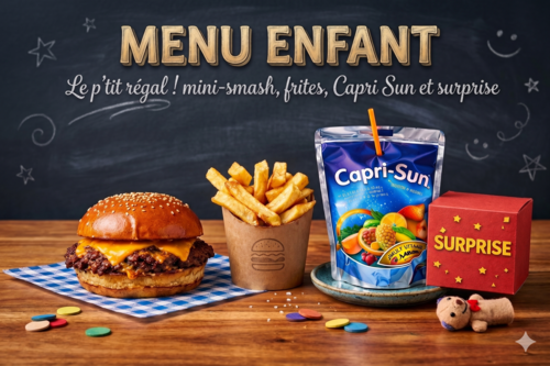 Menu Enfant Mini Smash